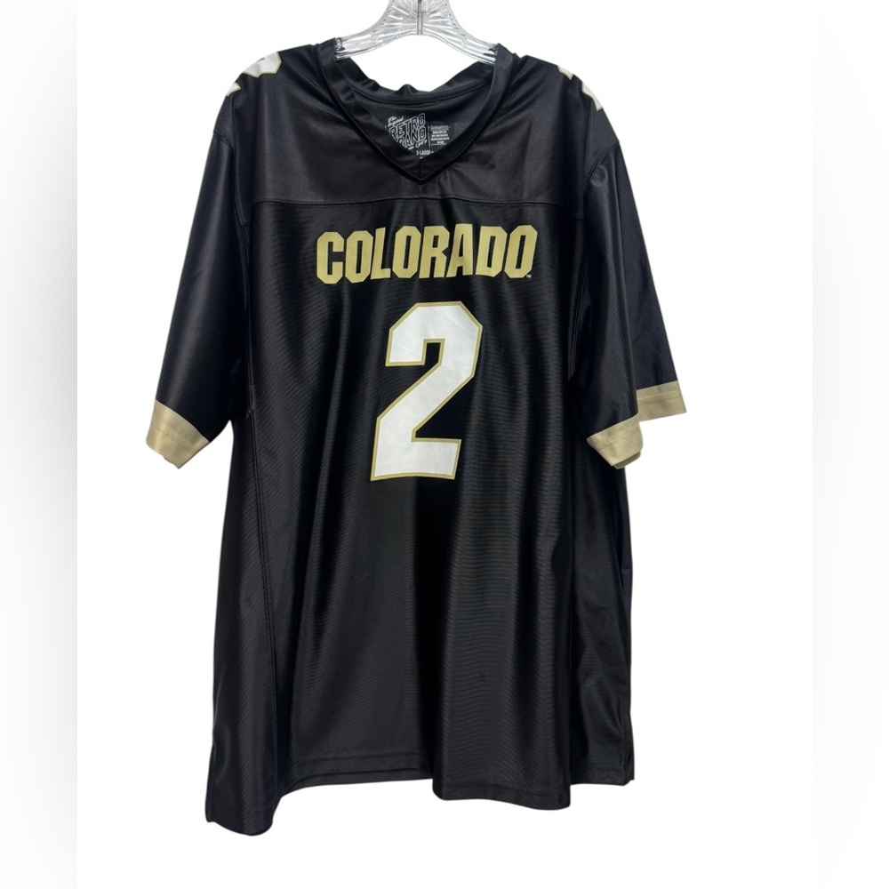 Shedeur Sanders Colorado Buffaloes Original NCAA Men's Sports Jersey Size XL